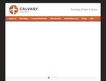 Tablet Screenshot of calvarywyncote.com